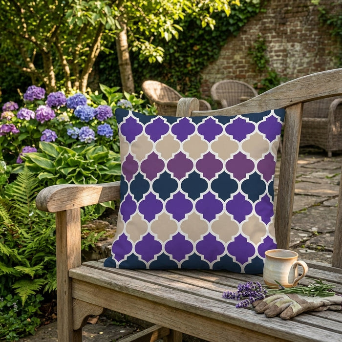 Water-Resistant Decorative Cushion Covers Outdoor Printed Cushion Cover Garden Pillow Protector