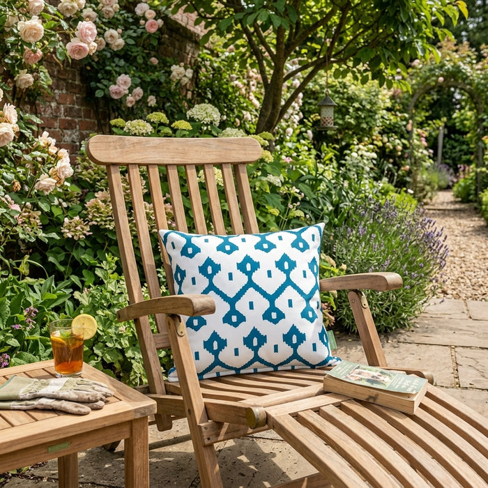 Water-Resistant Decorative Cushion Covers Outdoor Printed Cushion Cover Garden Pillow Protector