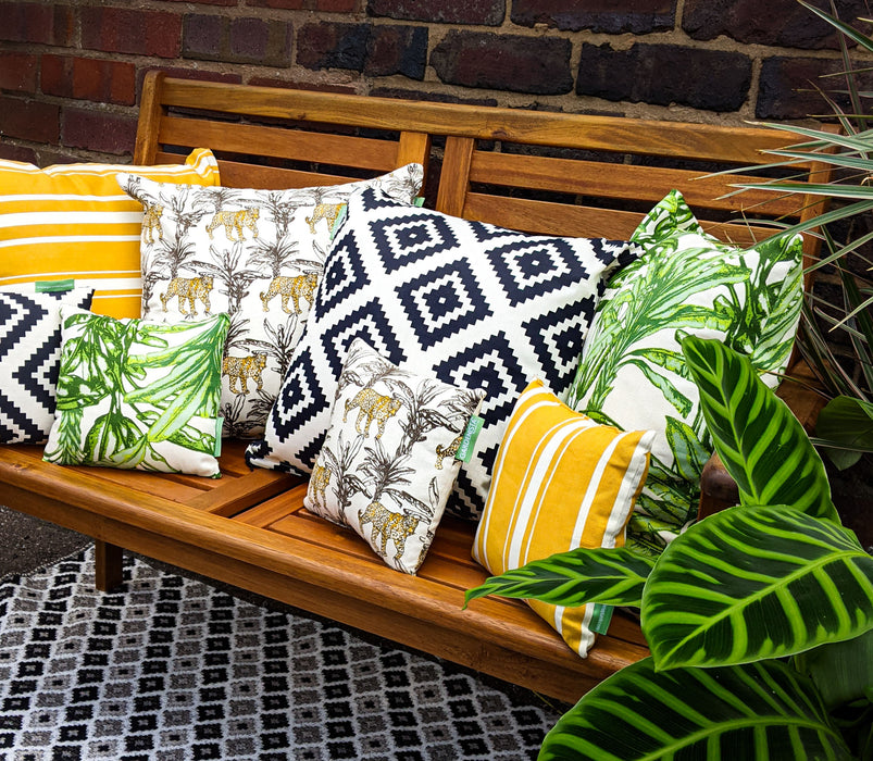 Outdoor Water Resistant Cotton Canvas Printed Scatter Cushions