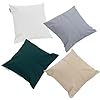 Premium 18" Centre Join Water Resistant Scatter Cushion - 4 Pieces