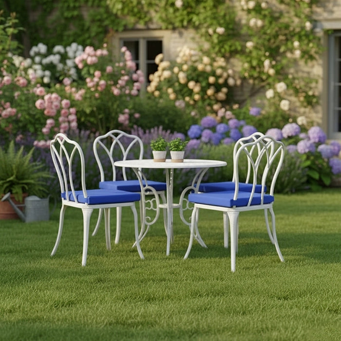 Water-Resistant Outdoor Chair Seat Pad Garden Chair Cushions Non-Slip With Ties