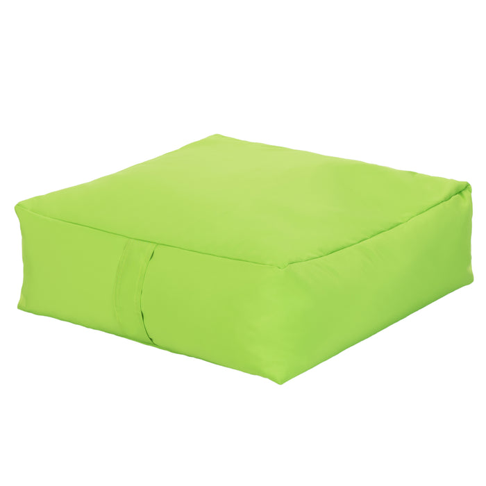 Outdoor Bean Bag Slab with Carry Handle | Water Resistant Garden Bean Bag