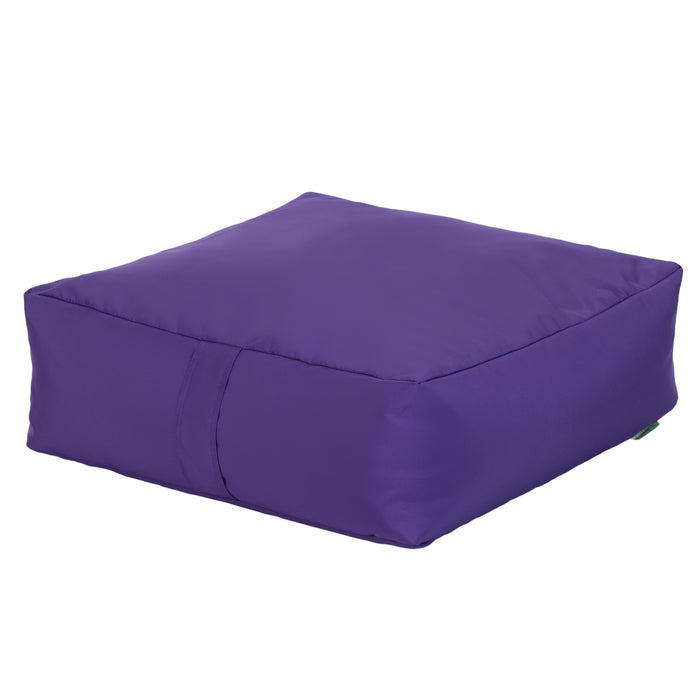 Outdoor Bean Bag Slab with Carry Handle | Water Resistant Garden Bean Bag