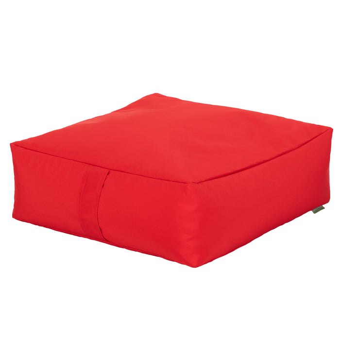 Outdoor Bean Bag Slab with Carry Handle | Water Resistant Garden Bean Bag