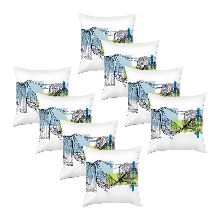 Outdoor Water Resistant Printed Scatter Cushions | Garden Decorative Cushions