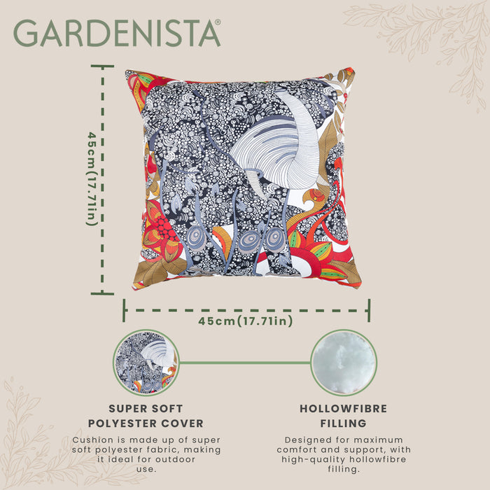 Outdoor Water Resistant Printed Scatter Cushions | Garden Decorative Cushions