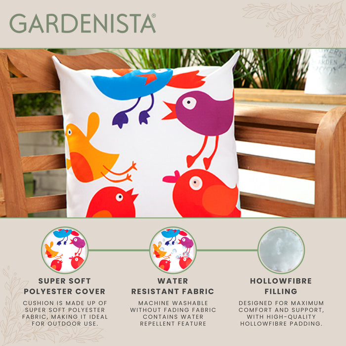 Warer Resistant Garden Birdie Cushions