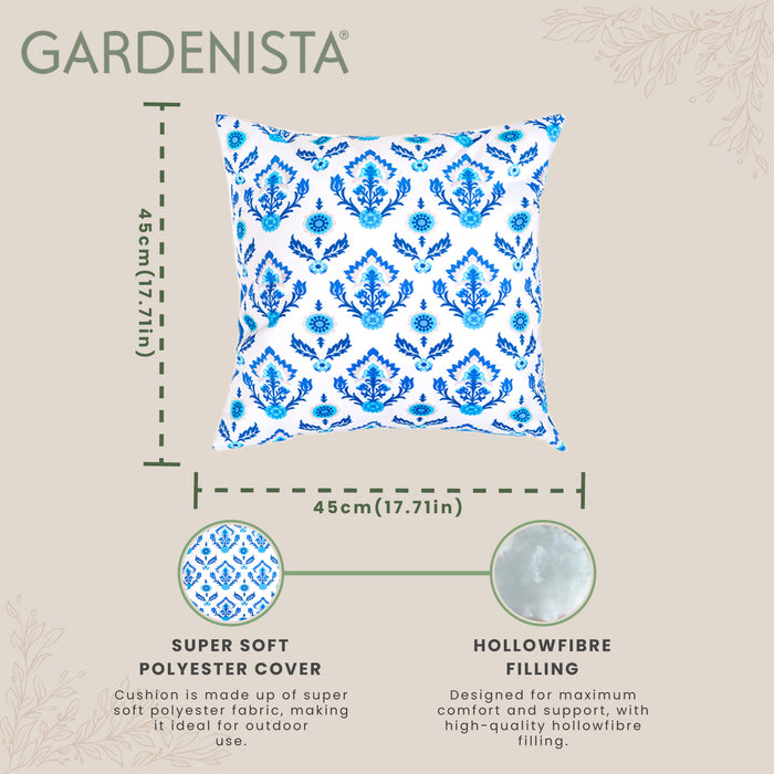 Outdoor Water Resistant Decorative Scatter Cushions | Garden Printed Cushion