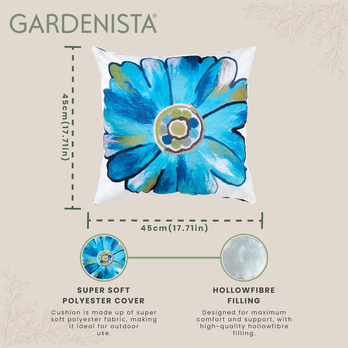 Outdoor Water Resistant Printed Scatter Cushions | Garden Decorative Cushions