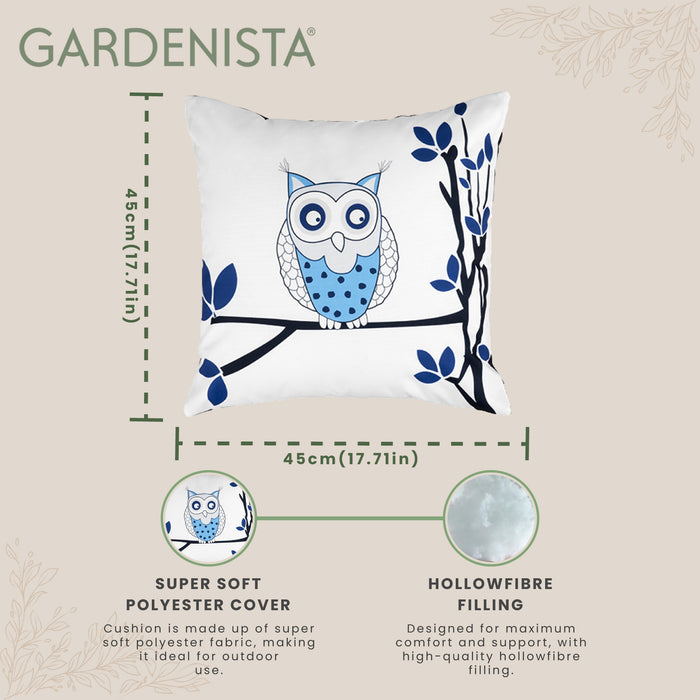 Outdoor Water Resistant Printed Scatter Cushions | Garden Decorative Cushion