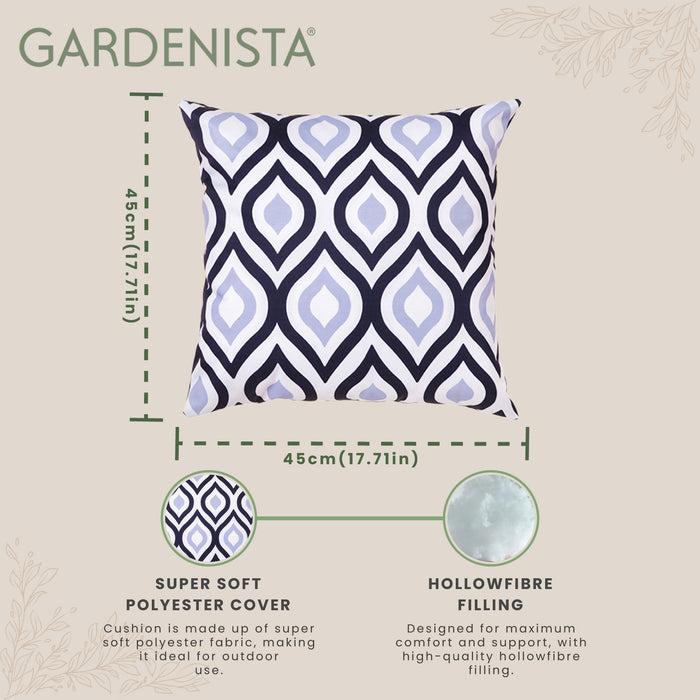 Water-Resistant Outdoor Scatter Cushions | Garden Printed Cushions