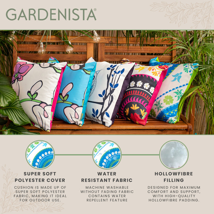 Water Resistant Flower Scatter Cushions