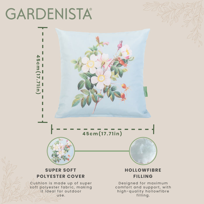 Outdoor Botanical Scatter Cushions | Water Resistant Printed Cushion