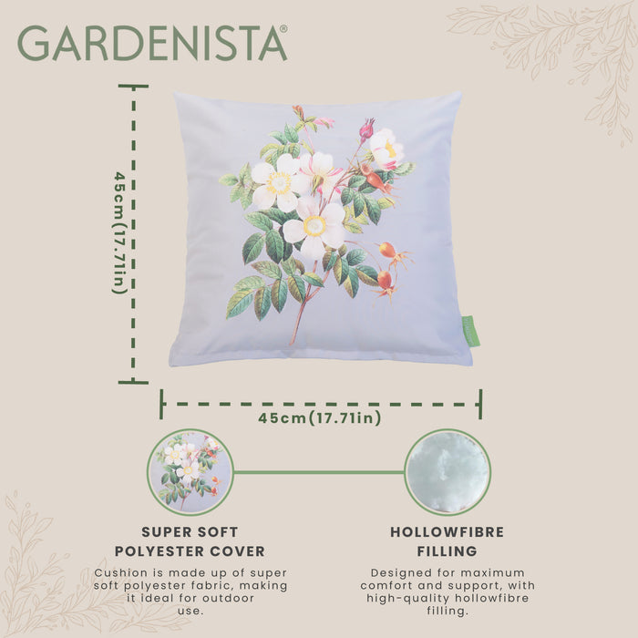 Outdoor Botanical Scatter Cushions | Water Resistant Printed Cushion