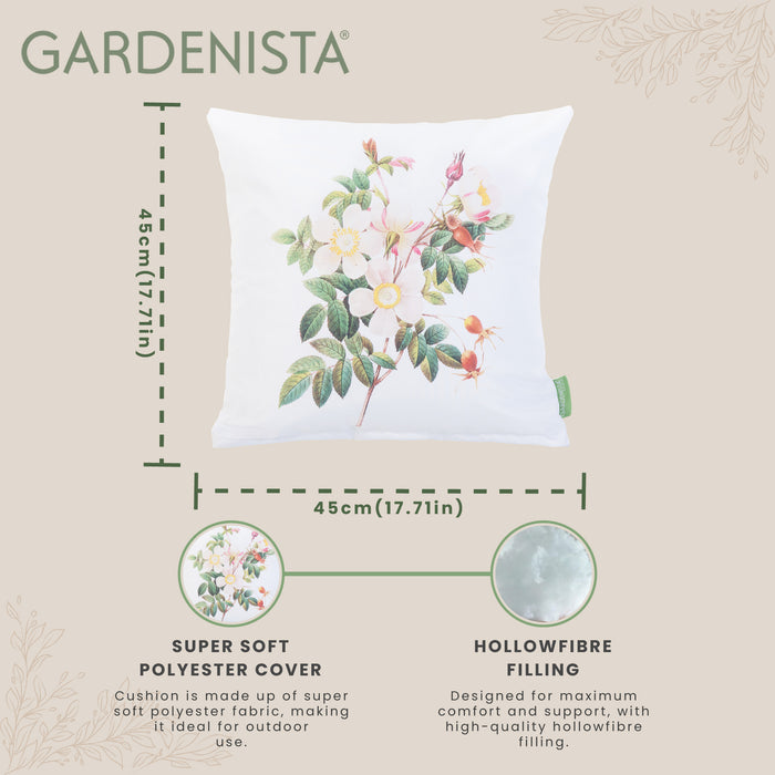 Outdoor Botanical Scatter Cushions | Water Resistant Printed Cushion