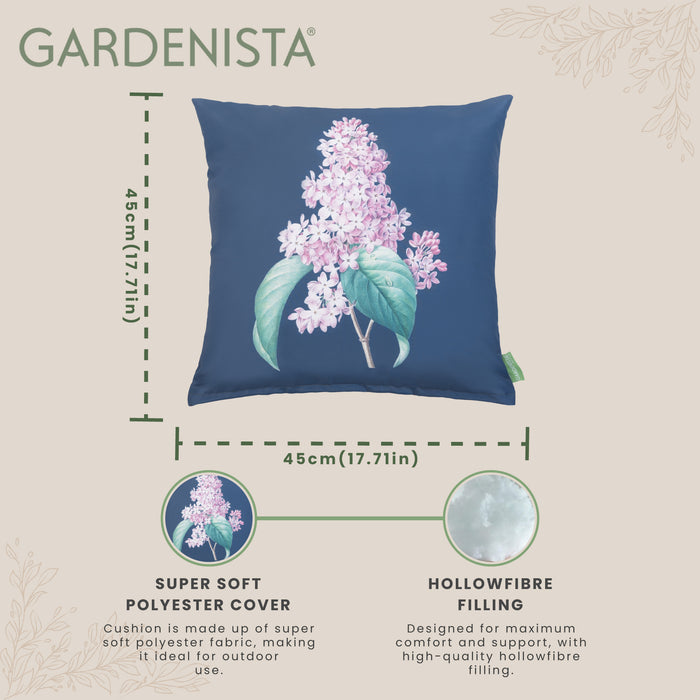 Outdoor Water Resistant Floral Scatter Cushions | Garden Printed Cushion