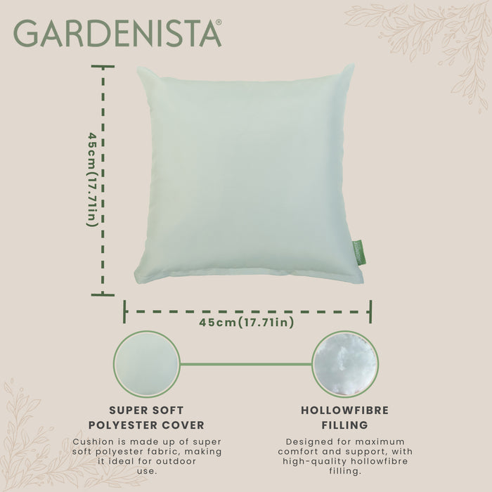 Garden Water Resistant Plain Scatter Cushions