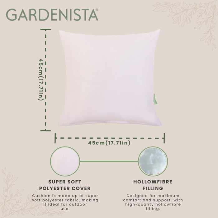 Garden Water Resistant Plain Scatter Cushions