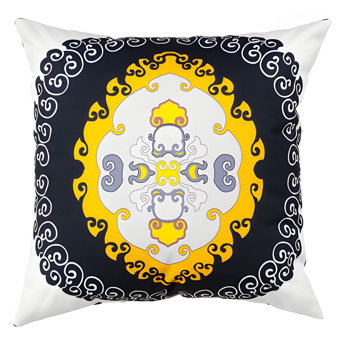 Water Resistant Outdoor Scatter Cushions Printed Garden Furniture Pillows