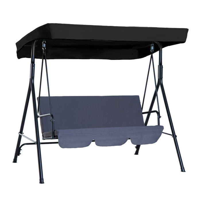 Outdoor water resistant 2 seater canopy cover with Velcro