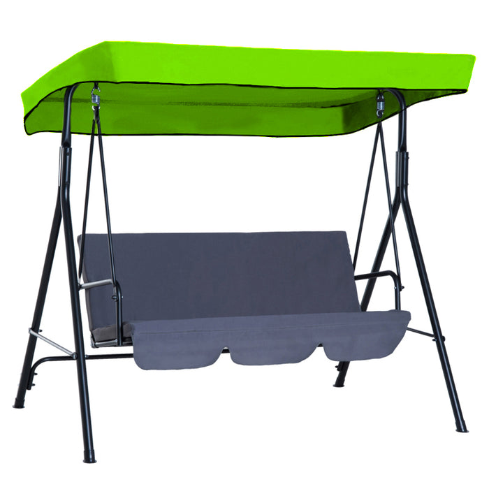 Outdoor water resistant 2 seater canopy cover with Velcro