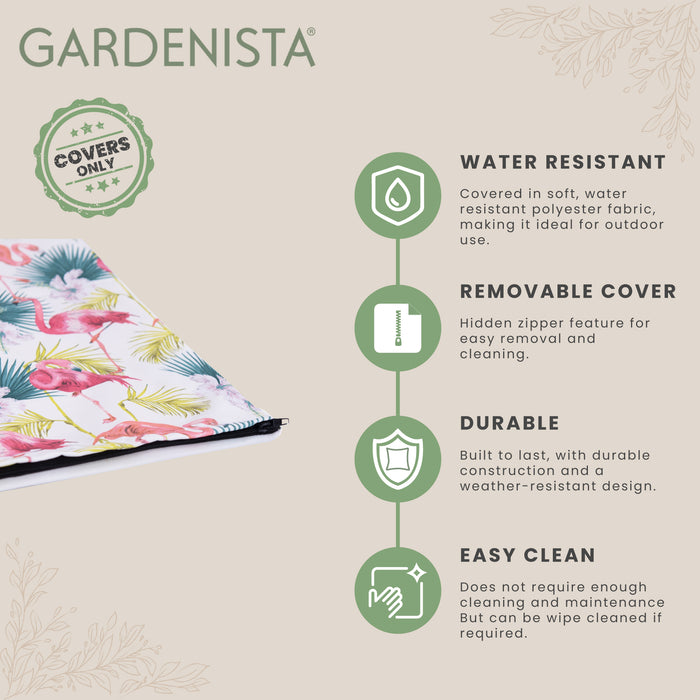 Garden Decorative Cushion Covers |Water Resistant Printed Cushions Cover