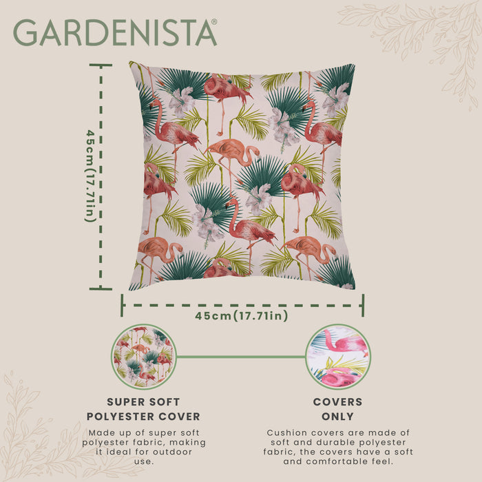 Garden Decorative Cushion Covers |Water Resistant Printed Cushions Cover