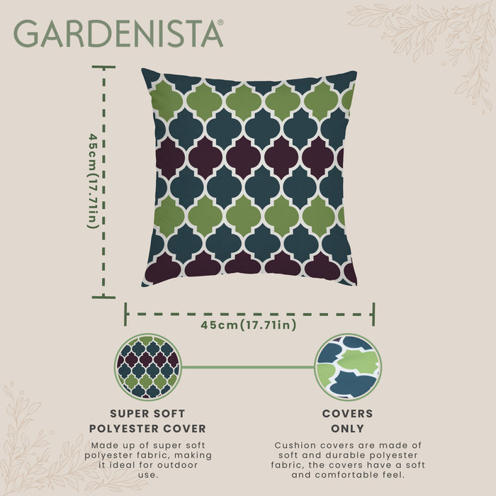 Water-Resistant Decorative Cushion Covers | Outdoor Printed Cushion Cover