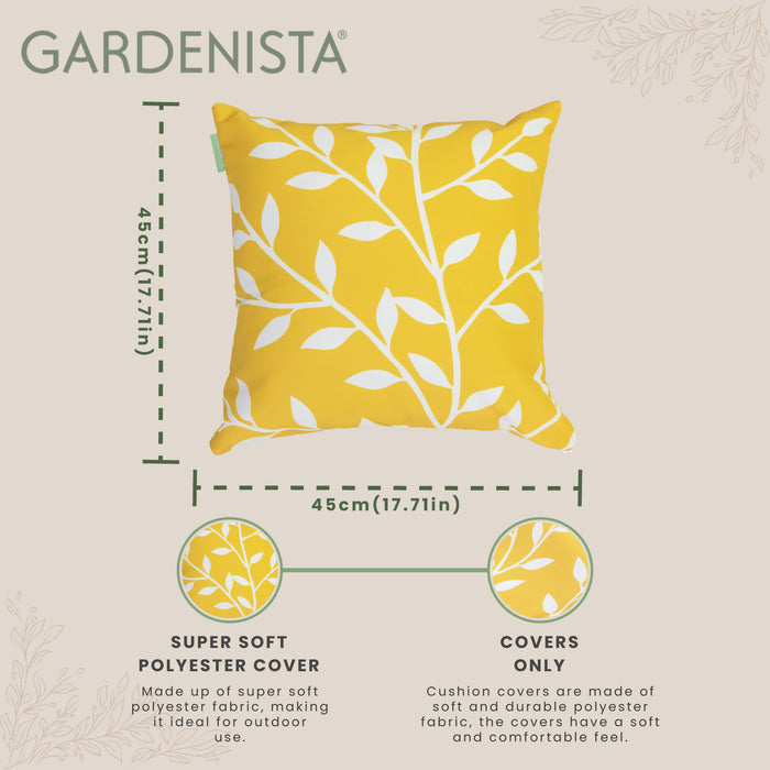 Outdoor Water-Resistant Decorative Cushion Covers