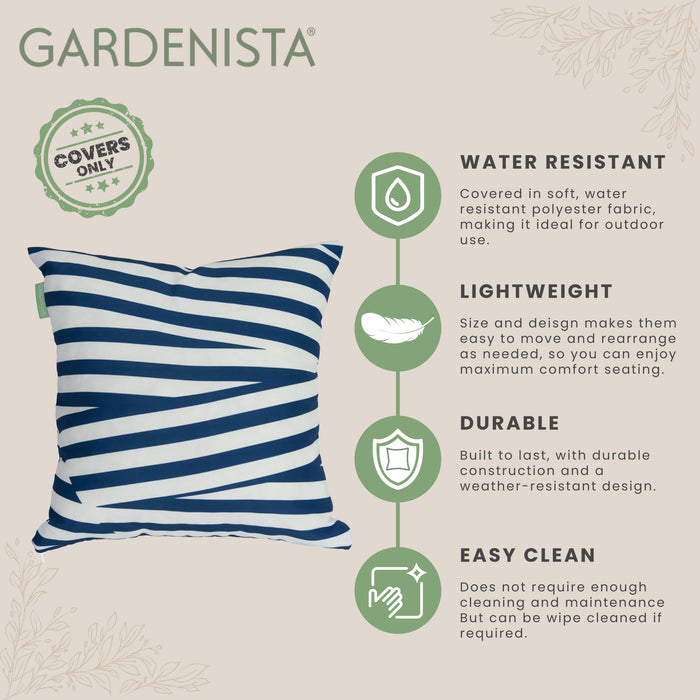 Garden Printed Cushion Covers | Water Resistant Outdoor Scatter Cushions Cover