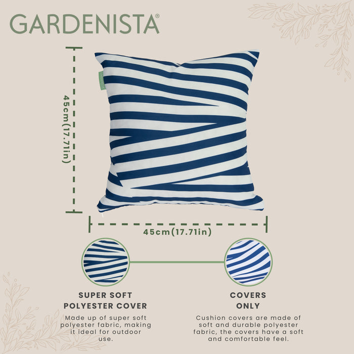 Garden Printed Cushion Covers | Water Resistant Outdoor Scatter Cushions Cover