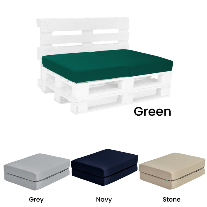 Water-Resistant Outdoor Euro Pallet Seat Pad Garden Folding Pallet Cushions