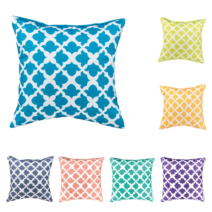 Arabesque Water-Resistant Decorative Scatter Cushions | Outdoor Printed Cushion