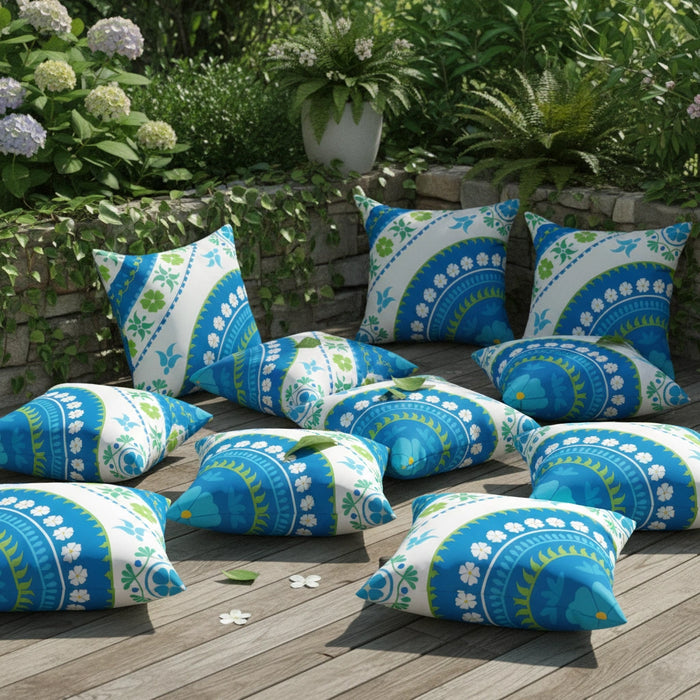 Water Resistant Printed Scatter Cushions Outdoor Garden Furniture Decorative Pillows
