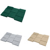 Outdoor Rattan Cushion Covers Set Water-Resistant California Style Patio Furniture Replacement Covers