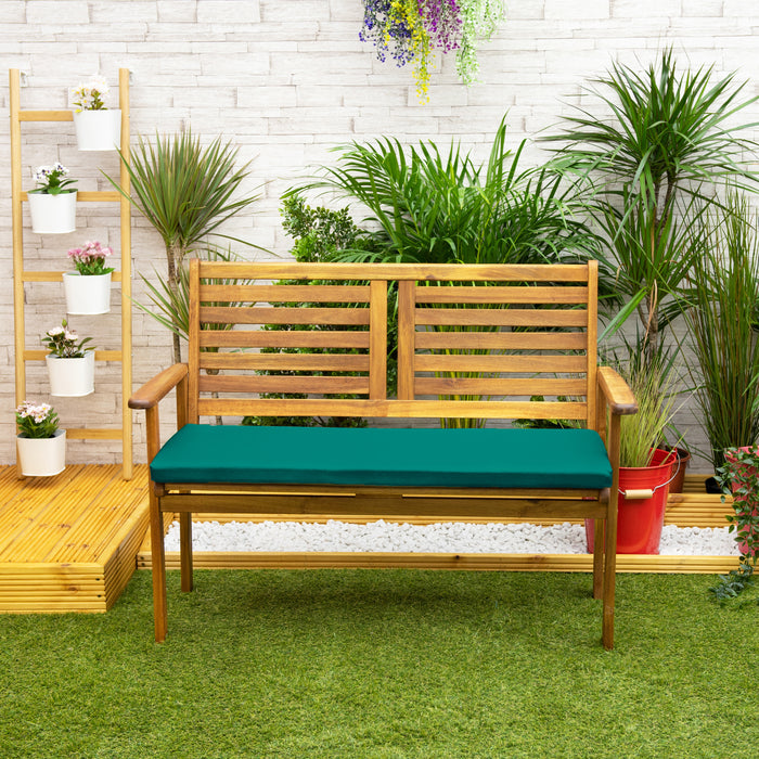 Water-Resistant Outdoor 3-Seater Bench Cushions