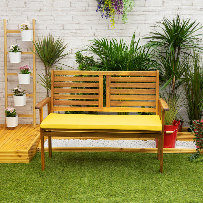 Water-Resistant 3-Seater Bench Seat Pad | Garden Durable Bench Cushion