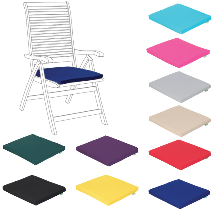Water Resistant Garden Chair Seat Pad Non Slip Outdoor Chair Cushion Patio Furniture Cushions