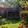 2-3 Seater Outdoor Swing Chair Cushion Set – Water-Resistant Hammock Seat Pad