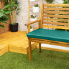 Lutyens Garden Bench Seat Pad Water-Resistant Outdoor Bench Cushions