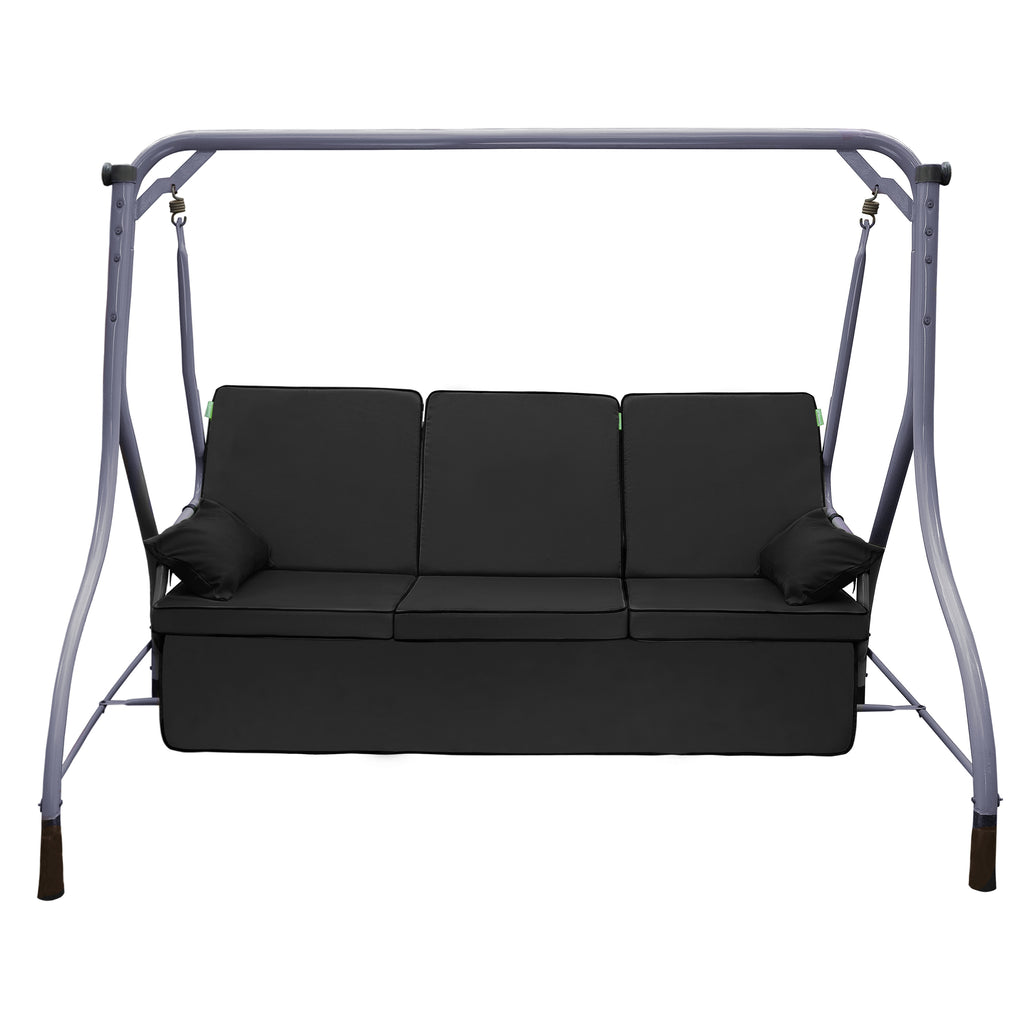 2 3 Seater Outdoor Swing Chair Cushion Set – Water Resistant Hammock Seat Pad