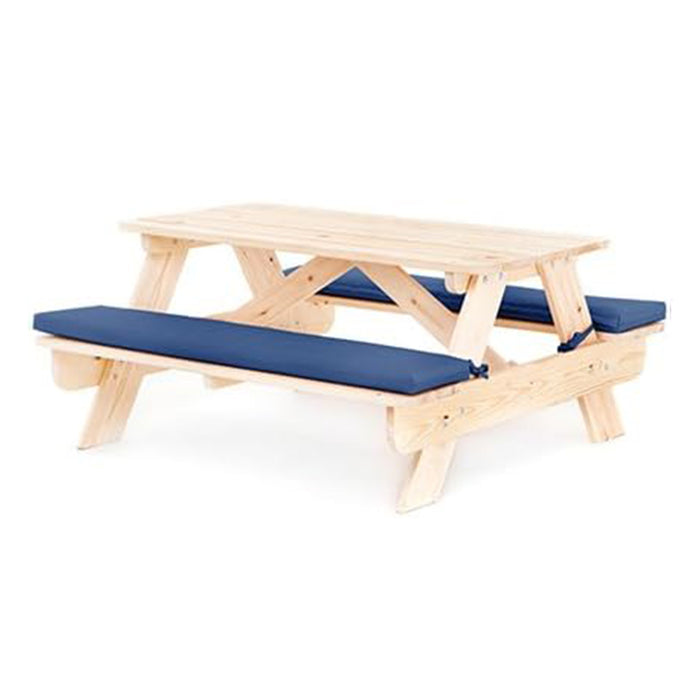 Garden Water-Resistant Childs Picnic Bench Seat Pads