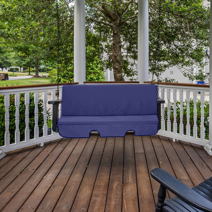 Water-Resistant Garden Swing Cushions Outdoor Hammock Cushion Pads