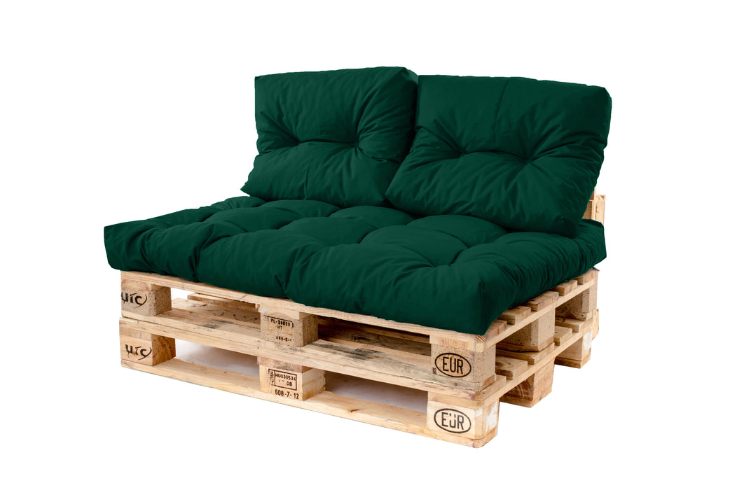 Outdoor Euro Pallet Tufted Small Back Cushions
