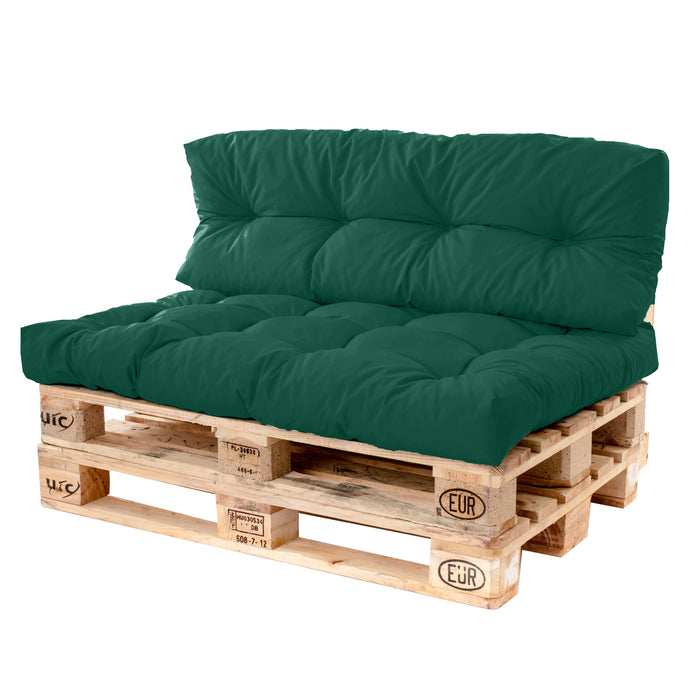 Outdoor Tufted Euro Pallet Long Back Cushions
