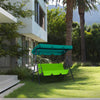 Water Resistant 2 Seater Swing Canopy Cover | Outdoor Hammock Sun Shade Covers