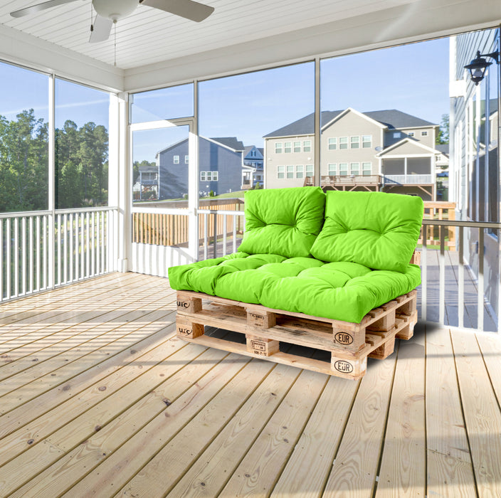 Garden Tufted Pallet Furniture Back Cushions