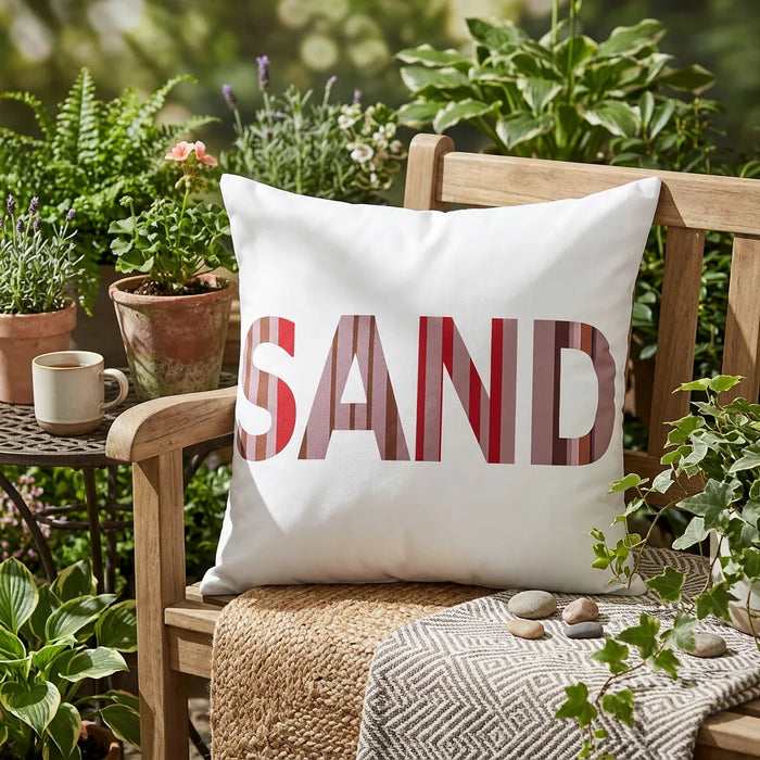 Water Resistant Outdoor Decorative Scatter Cushions Garden Printed Pillows