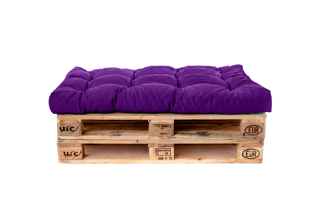 Outdoor Euro Pallet Tufted Seat Cushions