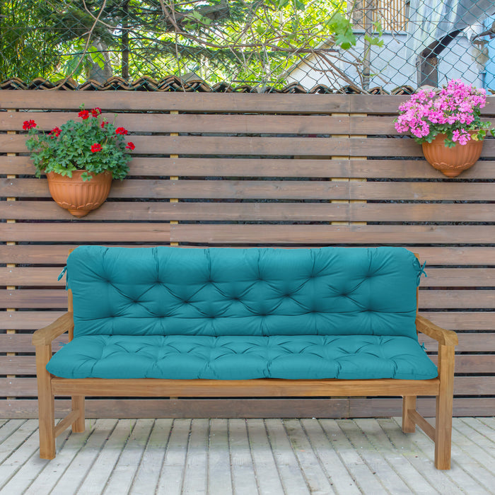 Cushion Cover Patio Bench Pads Garden Seater Bench Pad Water